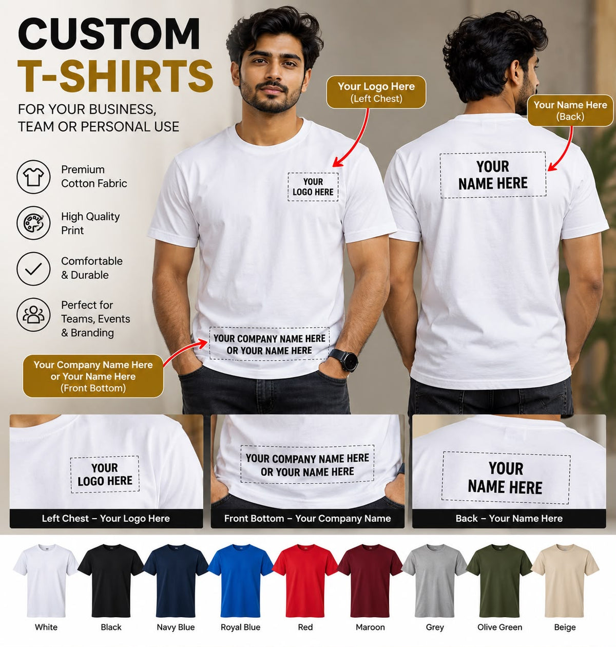 Custom Printed T-Shirts