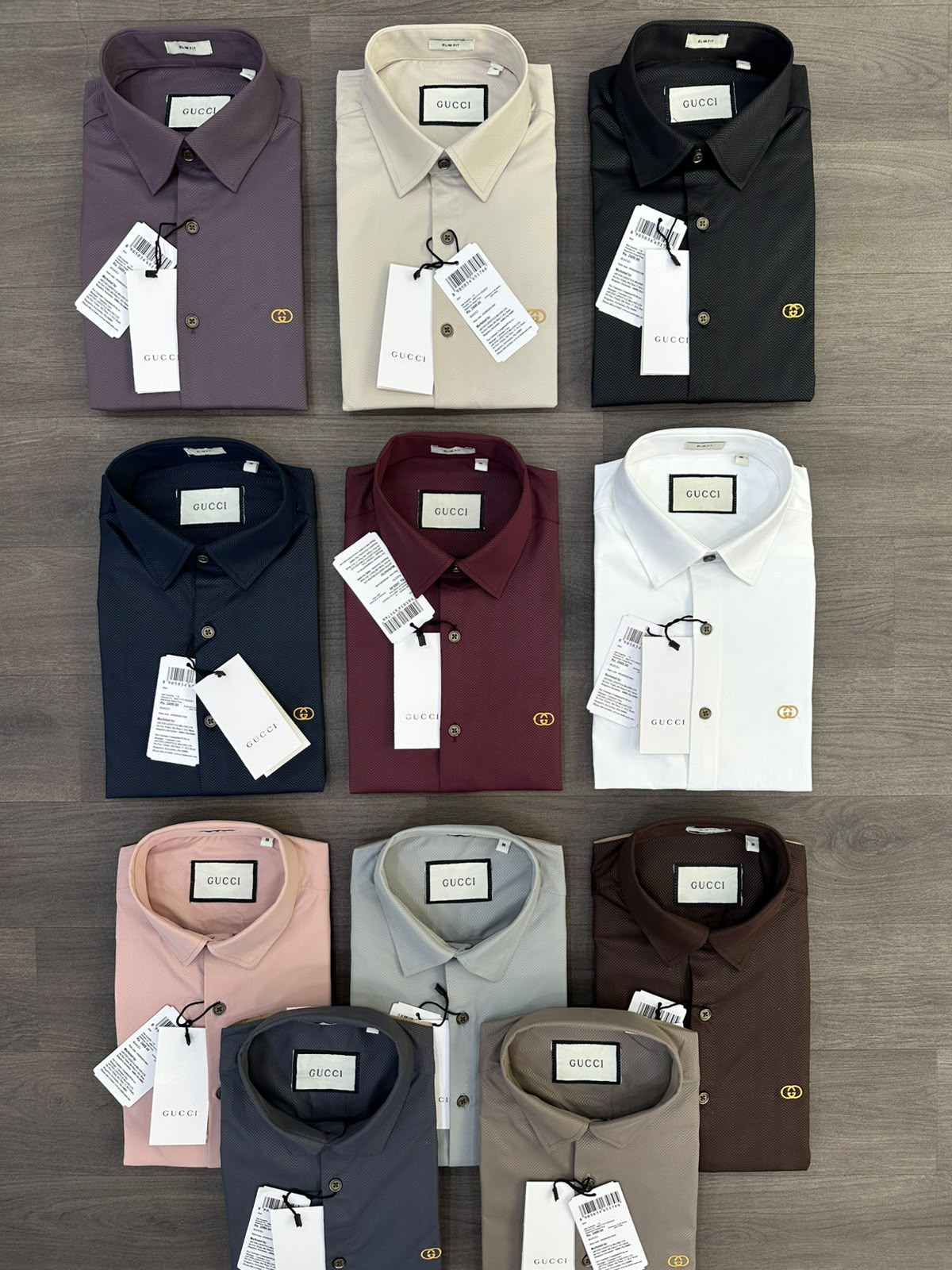 Men’s Signature Textured Jacquard Shirt