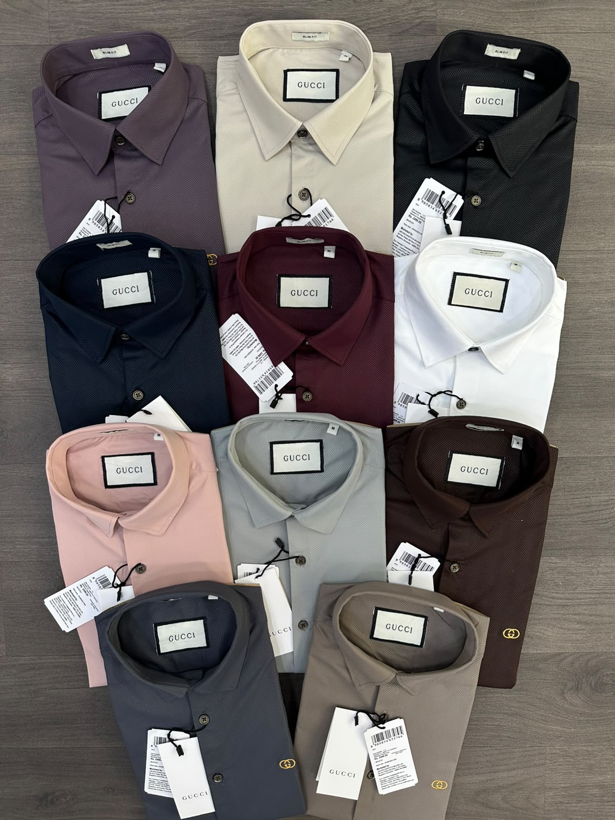 Men’s Signature Textured Jacquard Shirt