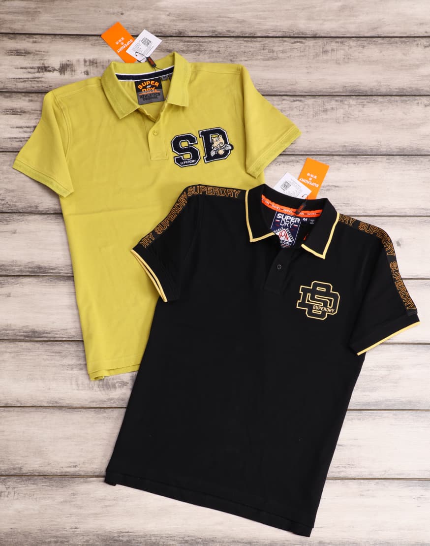 Superdry Classic Comfort — Cotton Piqué Polo