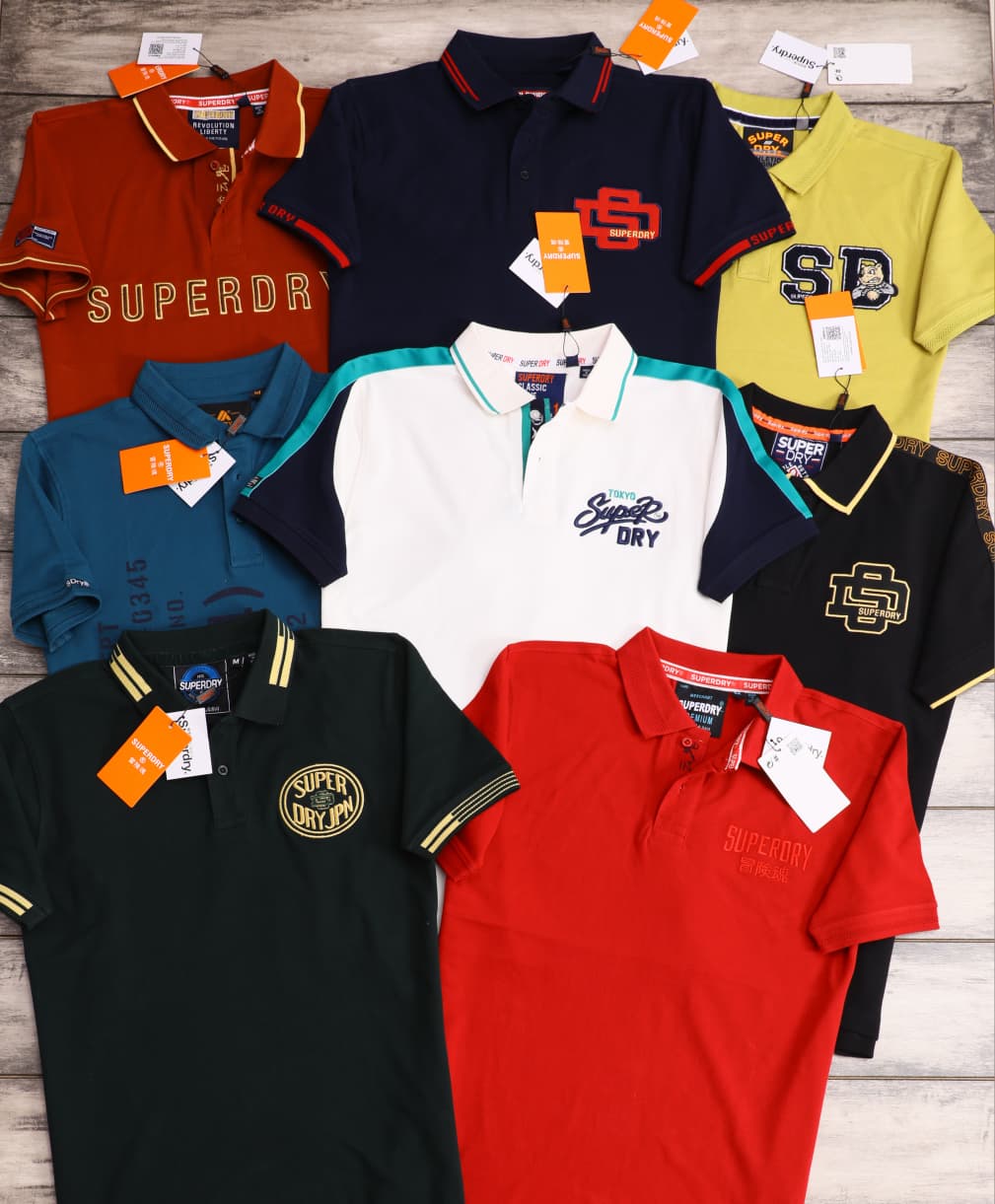Superdry Classic Comfort — Cotton Piqué Polo